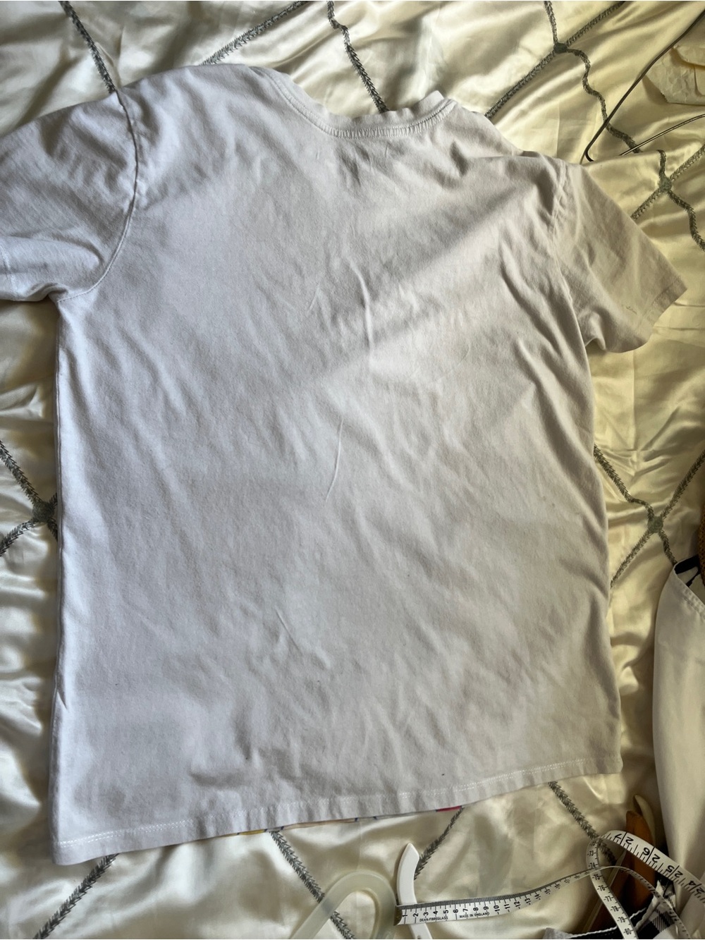 Sailor Moon Graphic Tee - White with Yellow & Pink Print - Picture 5 of 5
